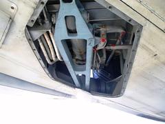 Hydraulic steering drive system of the left half of a stabilizer