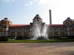 Regional History Museum Sofia with its historical architecture in Sofia Bulgaria