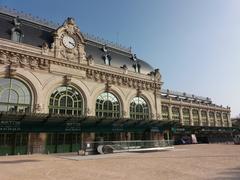 South side view of Gare des Brotteaux railway station in Lyon, France