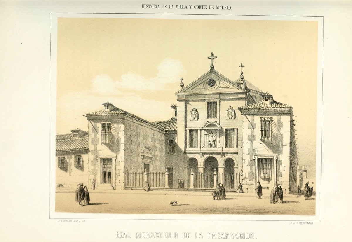 Real Monasterio de la Encarnación historic monastery building in Madrid