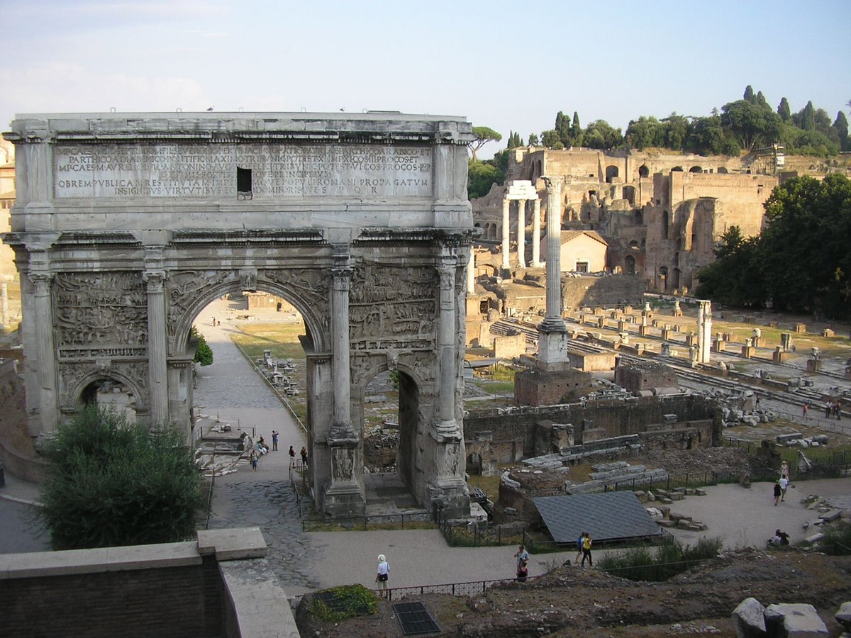 Arch of Septimius Severus in Rome