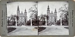 Historic Rosenborg Castle in Copenhagen around 1900