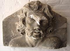Sandstone relief sculpture at Rosenborg Castle Copenhagen