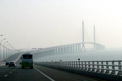 Shanghai Yangtze River Tunnel And Bridge