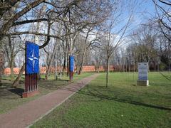 Warsaw Citadel and NATO Avenue in 2024