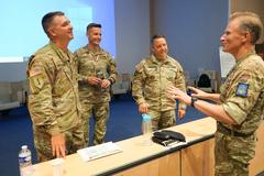 19th Battlefield Coordination Detachment conducting Joint Air-Ground Integration Center training with multinational NATO forces in Lille France
