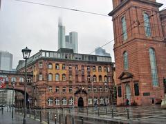 New City Hall of Frankfurt am Main beside Pauls Church near Roemerberg