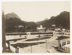 Jockey Club with Pedra da Gávea mountain in the background