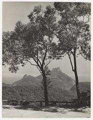 View of Morro Dois Irmãos and Pedra da Gávea from Estrada dos Picos in Rio de Janeiro