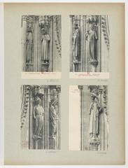 Illustrated collection of architectural monuments from Aisne, Marne, and Oise in France between 1870 and 1913