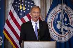 Homeland Security Secretary Alejandro Mayorkas at Know2Protect launch in New York City