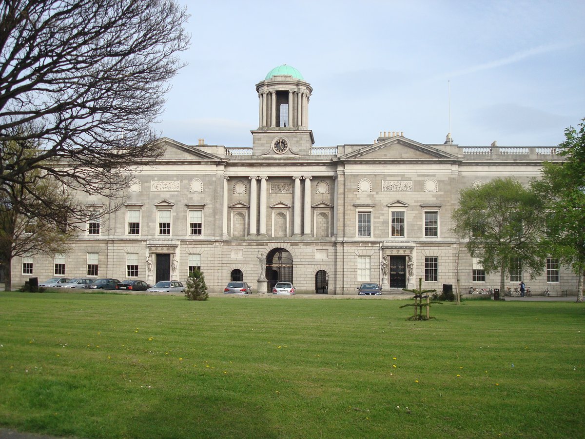 Exterior view of Honorable Society of King's Inns building in Dublin