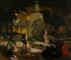 The Little Dancers, Madrid painting by Charles Hodge Mackie