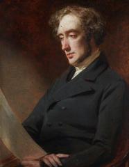 Portrait of David Scott by Charles Lees