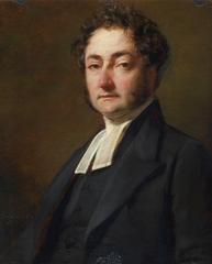 Portrait of Reverend D. Arnot, DD, HRSA by Charles Lees