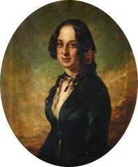 Portrait of Mrs. Sam Bough by Daniel Macnee