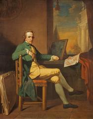 Self portrait of David Allan