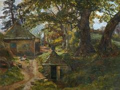 Sketch of Barncluith by Alexander Fraser from May 4th, 1863