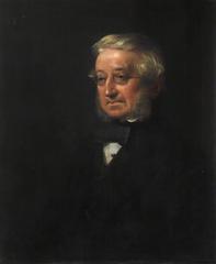 Portrait of George Harvey, Scottish painter, 1806-1876