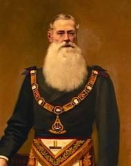Portrait of The Earl of Lathom, Grand Master from 1878 to 1881