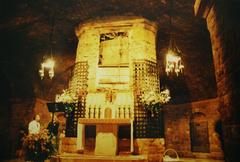 Tomb of St. Francis inside Basilica di San Francesco Assisi