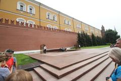 Moscow cityscape in July 2016 with historic and modern buildings
