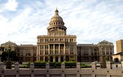 Capitol Assembly Building serving as the seat of power in Austin