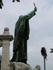 Gerard Sagredo monument on Gellért Hill in Budapest