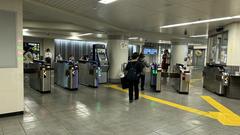 Hankyu Kyoto Kawaramachi Station Central Ticket Gate