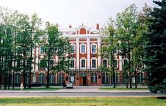 The Twelve Collegia building of Saint Petersburg State University in Saint Petersburg, Russia