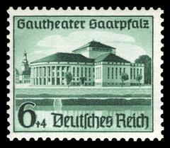 Grand opening of the Saarpfalz Theater in Saarbrücken in 1938