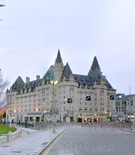 Château Laurier hotel in Ottawa Canada with historic architecture
