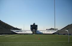 Sun Bowl Stadium on UTEP campus with empty stands and football field