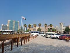 Traditional wind tower architecture in Al Bastakiya, Dubai