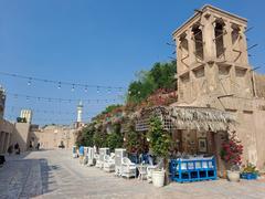 Traditional architecture in Al Bastakiya, Dubai