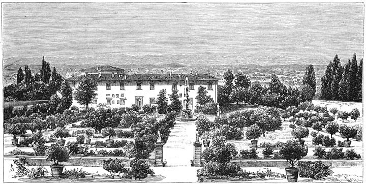 Royal Villa Castello in Florence