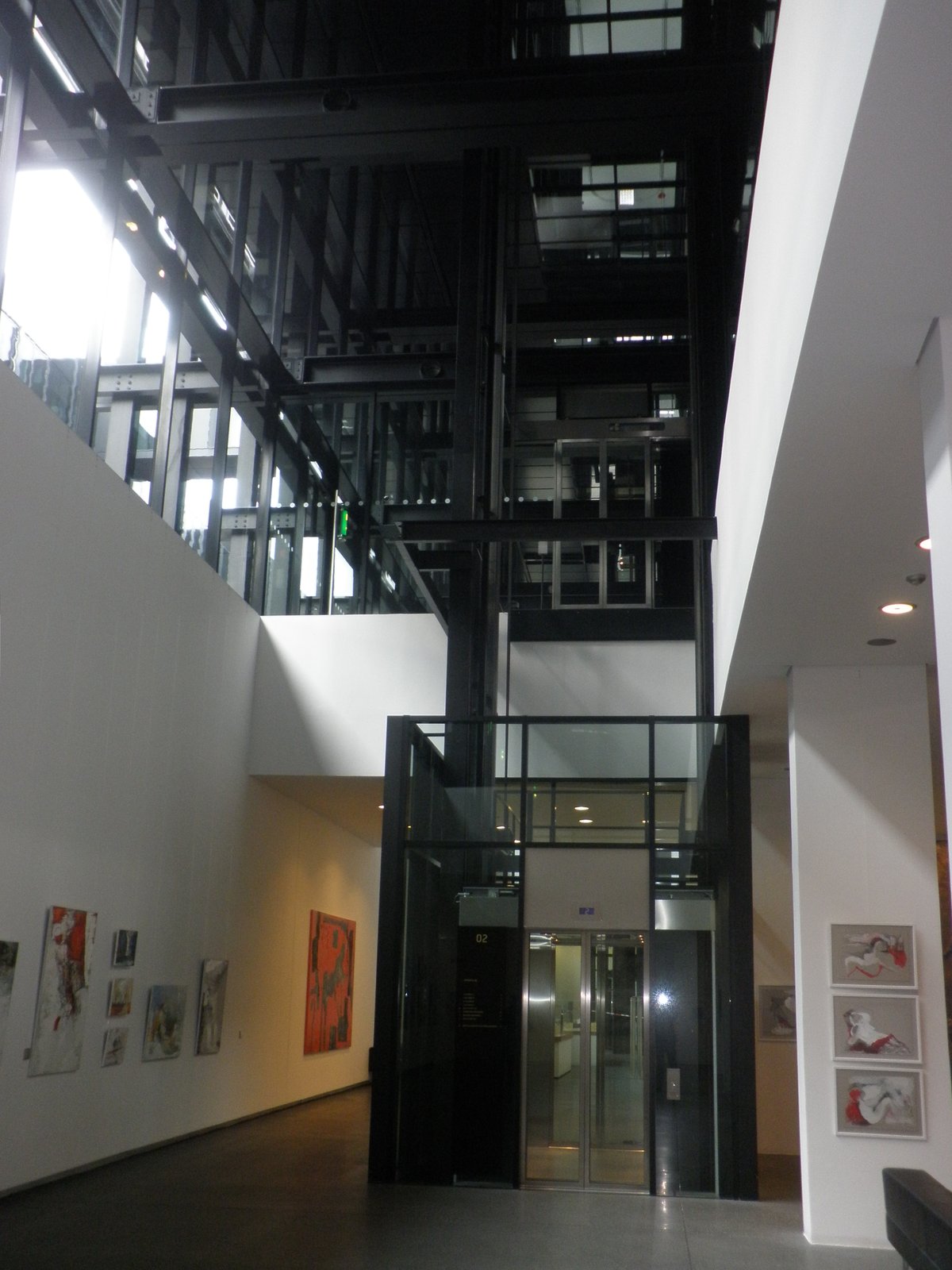 Ancien Palais building of the Court of Justice of the European Union in Kirchberg, Luxembourg City
