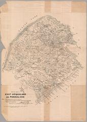 Sketch map of East Griqualand and Pondoland created by Abraham de Smidt in 1880