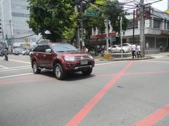 Intersection of United Nations Avenue and Roxas Boulevard with Carlos P. Romulo Monument in Ermita, Manila