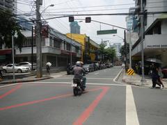 Intersection of United Nations Avenue and Roxas Boulevard with Carlos P. Romulo Monument in Ermita, Manila