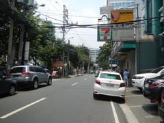 Street view of M. H. del Pilar Street corner United Nations Avenue and Roxas Boulevard in Ermita, Manila with Carlos P. Romulo Monument