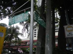 Quirino Avenue in Malate, Manila with Ospital ng Maynila Medical Center hospital building