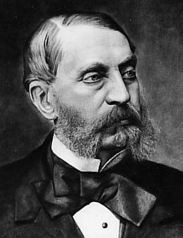 Portrait of Franz Freiherr von Dingelstedt, German poet and playwright, 1814-1881