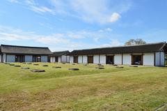Remains of Heijo Palace Kunaisho site in Nara, Japan
