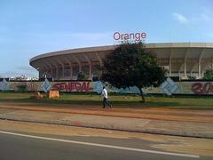Stade Léopold Sédar Senghor from a taxi