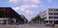 Court of Justice in Mannheim Germany historic building with classical architecture