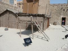Al Manama exhibit at the Dubai Museum showcasing historical artifacts