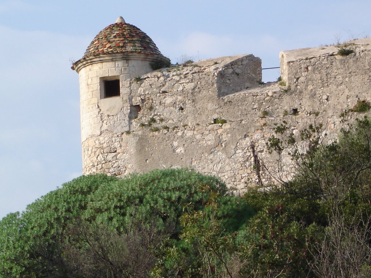 Fort du Mont Alban between Nice and Villefranche-sur-Mer
