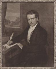 Painting of Karl Immermann by Prof. W. Geffcken