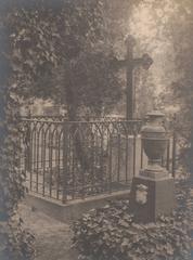 Grave monument of C. Immermann at Alter Friedhof cemetery in Düsseldorf